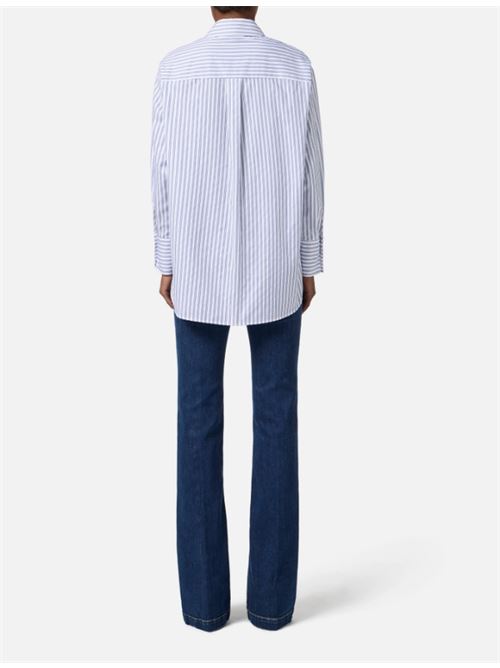 STRIPED SHIRT ELISABETTA FRANCHI | CA11156E2068 Bianco/Oxford